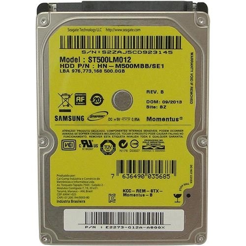 Hds Notebook 160GB / 250GB / 320GB / 500GB / 750GB / 1TB