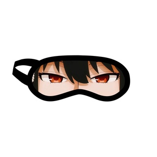 Máscara de olho de anime blecaute para alívio de pressão para dormir noite  máscara de olho com alça ajustável macio conforto sombra para olhos para  viagem ioga soneca para homens mulheres-28