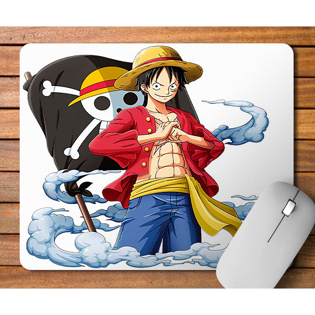 Mouse Pad Gamer 54x32 One Piece Personagens Anime