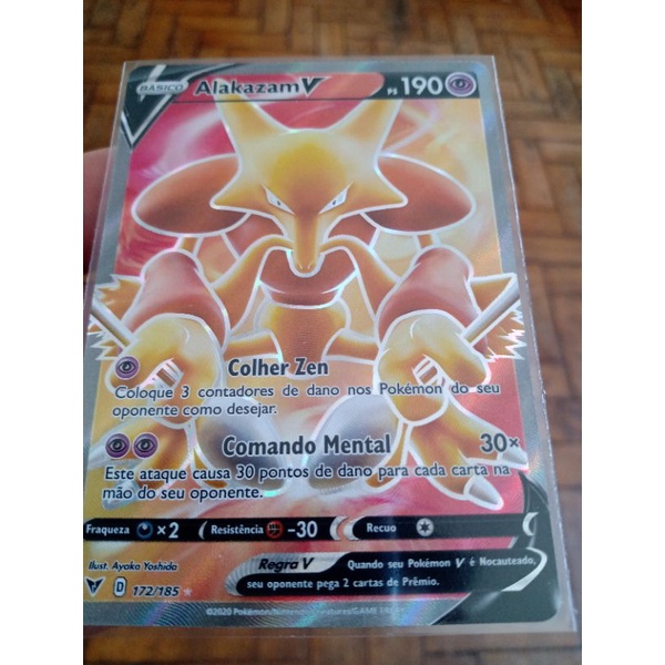 Box Alakazam V Pokemon Copag