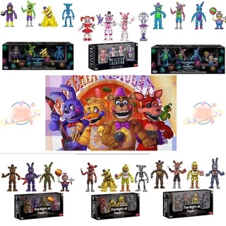 Funko Five Night At Freddy's 4 Pçs/set FNAF Figuras De Ação Brinquedos