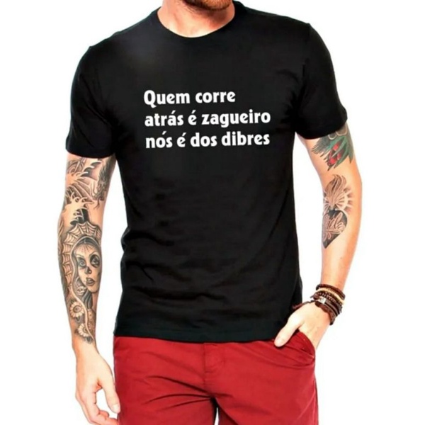 Um pouco sobre a camiseta da Correrue Pensa se é do corre ou jogador caro