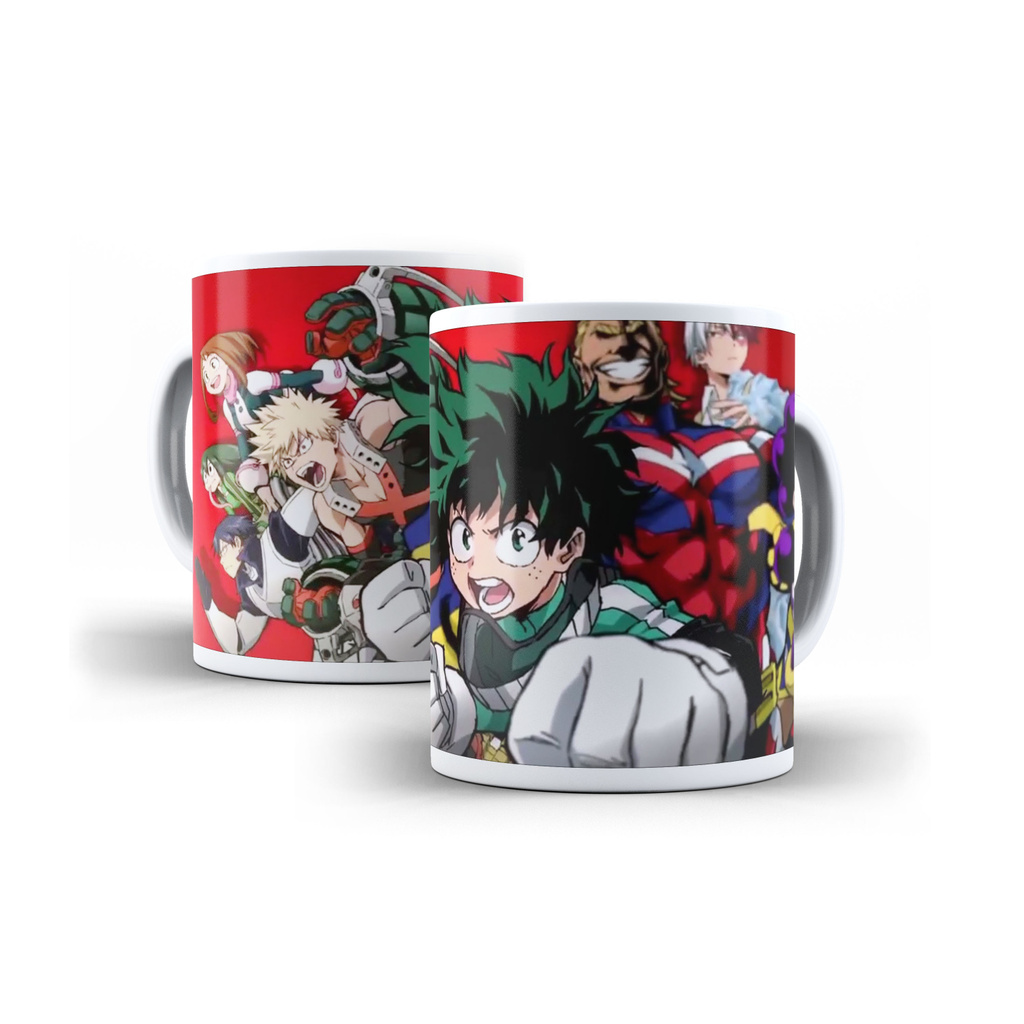 Caneca Boku No Hero My Hero Academia Personagens 3206