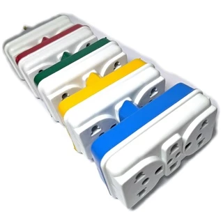 Adaptador De Tomada Benjamin Casulo Kit 100 Peças Plugue 3 entradas