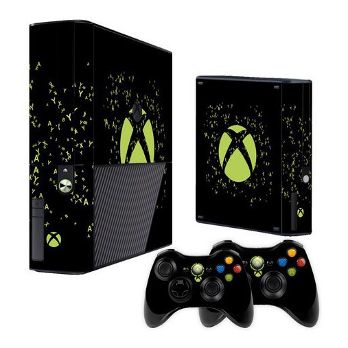 Skin Xbox 360 Super Slim - Days of Play Black - 048