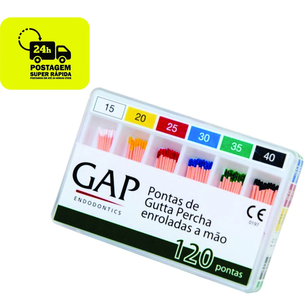 Guta Percha Calibrada - GAP | Shopee Brasil
