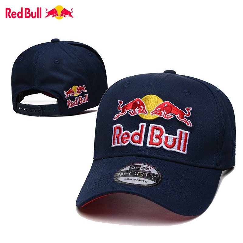 Boné De Golfe Masculino Com Aba Curva Corrida Red Bull