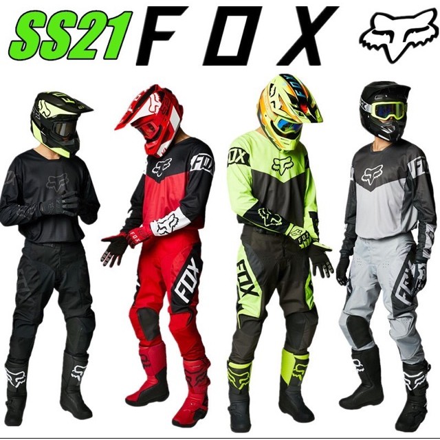 2021 Conjunto Fox Racing Gear Set Top Fox 180 Motocross Jersey