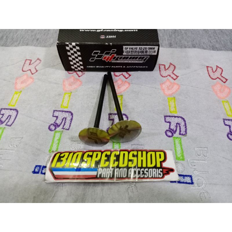 Válvula Guarda-Chuva Tamanho 32/28 Haste 5MM Por GF RACING | Shopee Brasil