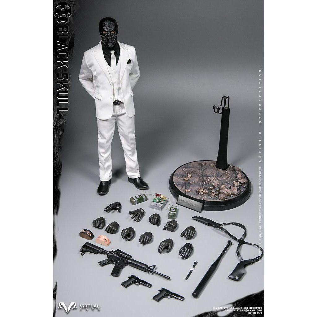 VTS Toys VM029 1/6 black skull figure | Shopee Brasil