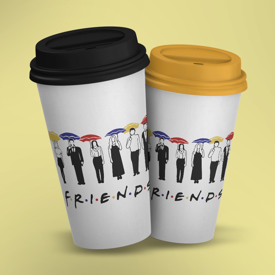 Copo Bucks Friend's Guarda Chuva Logo