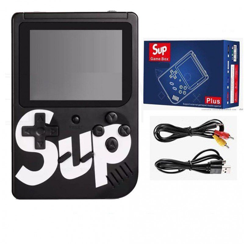 Mini Video Game Portatil 400 Jogos Internos Gamer Sup Box Plus