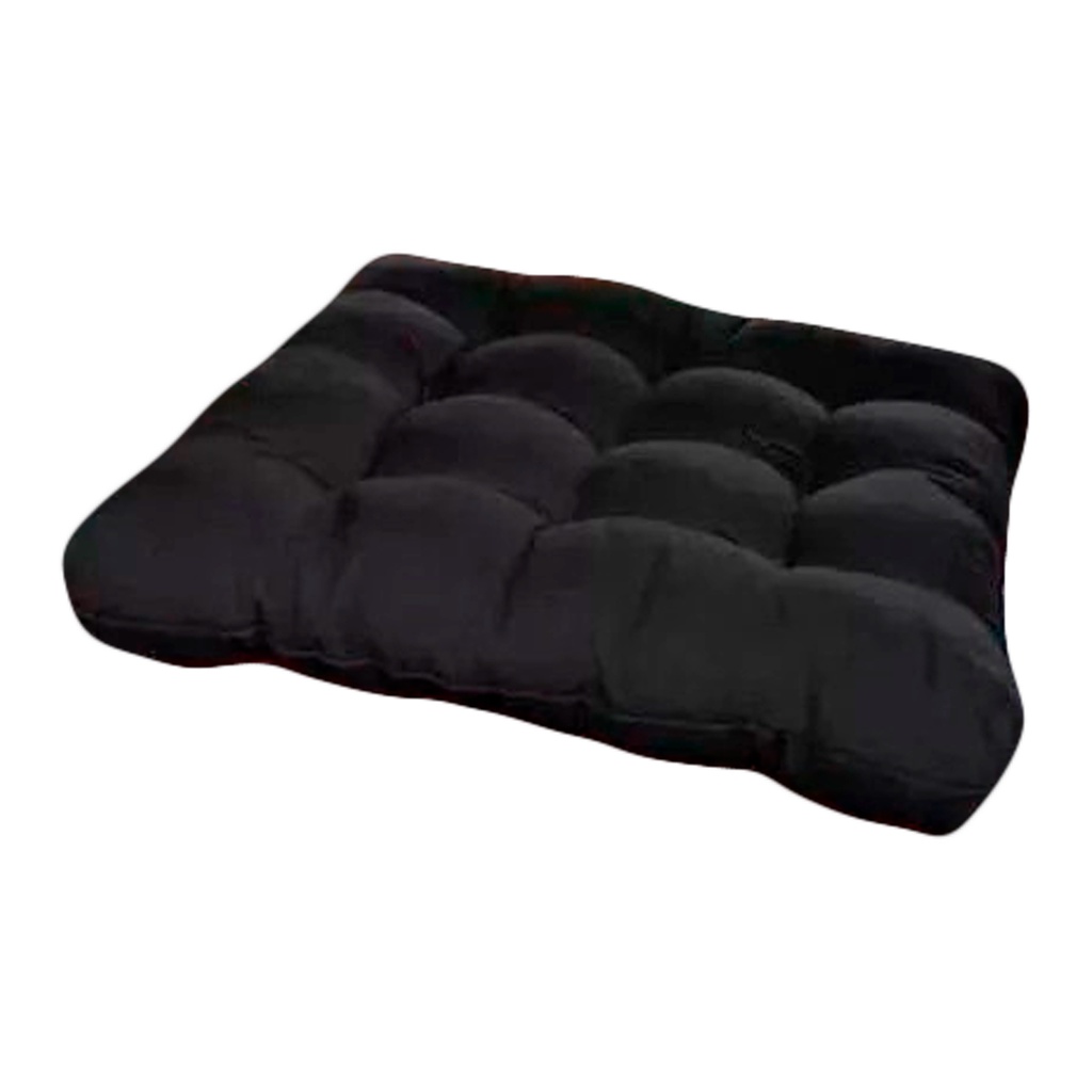Assento Para Cadeira Futon 40x40 Cm - Preto - Renove o ambiente!