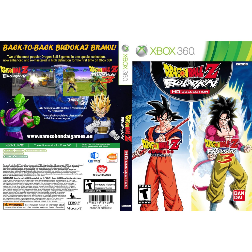 Xbox 360 Dragon Ball Budokai Opening Xbox 360 Budokai Tenkaichi Deals