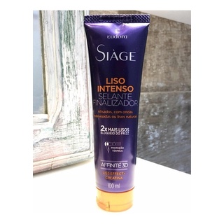 Eudora Siage Leave - In Creme Finalizador Selante Liso Intenso Siage ...