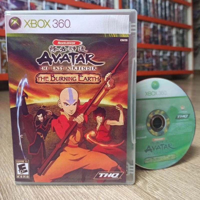 Jogo Avatar A Lenda De Aang Xbox360