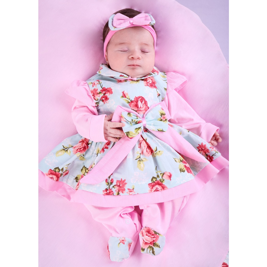 Roupa de bebe saida da best sale maternidade feminina