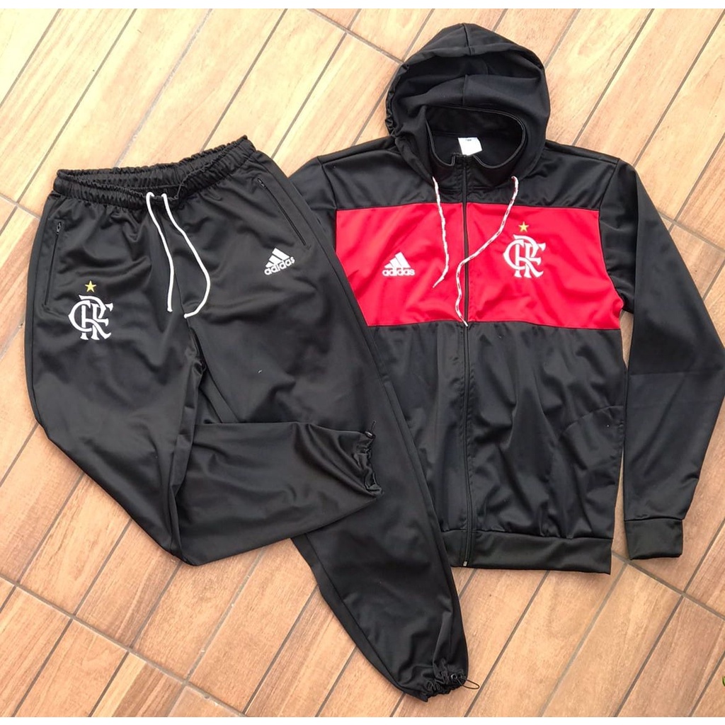 Conjunto de frio store do flamengo feminino