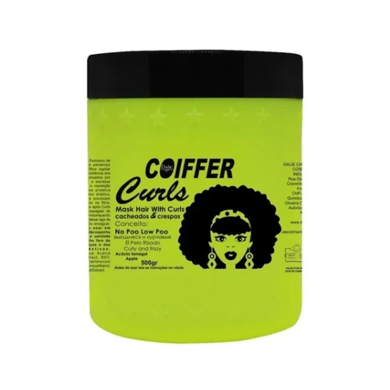 MASCARA HAIR WHITH CURLS COIFFER 500G Shopee Brasil
