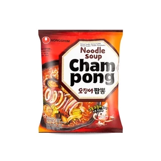 Lamen Coreano de frutos do mar Cham Pong 100g