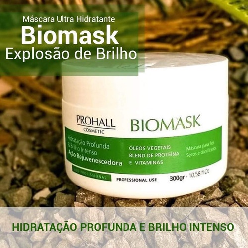 MÁSCARA EFEITO TEIA BIOMASK PROHALL 300G | Shopee Brasil