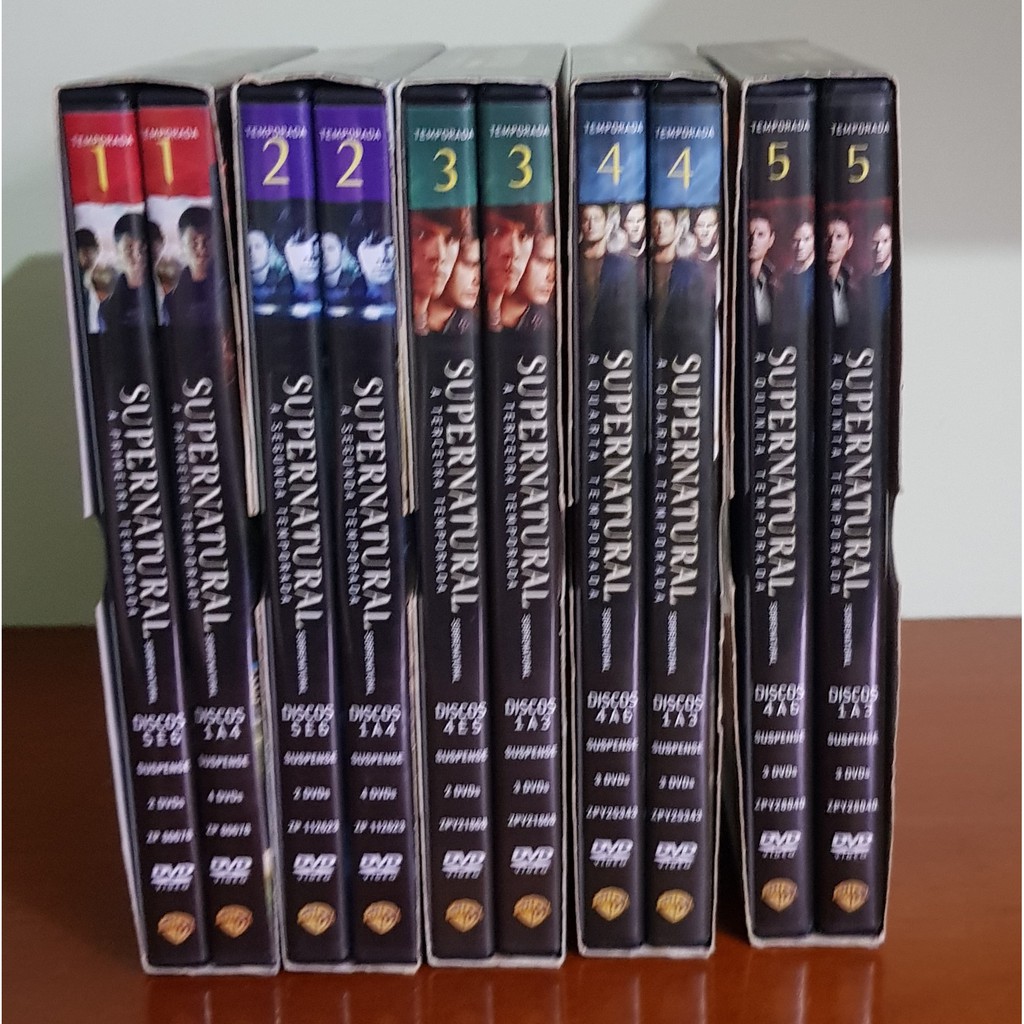 Supernatural Box 1° A 5° Temporada | Shopee Brasil