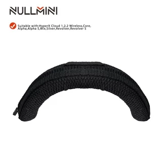 Fone De Ouvido De Fechamento Total Universal Com Zíper Para HyperX Cloud 1,2,2 Wireless , Core , Alpha S , Mix , Silver , Revolver
