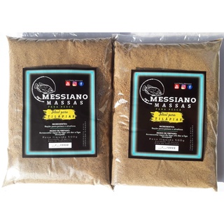 KIT 2 Massas de Pesca do Messiano com 500g cada