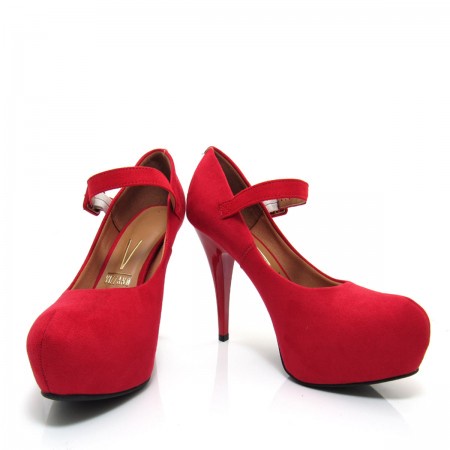 Sapato scarpin vizzano store vermelho