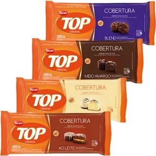 Coberturas de Chocolates Top Barras 1,05 kg - Harald Promoção