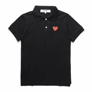 Novo PLAY camiseta pólo Homens Mulheres Camiseta manga curta Casual