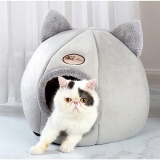 Cama De Gato Cachorro Casa Lavável Dobrável À Prova D