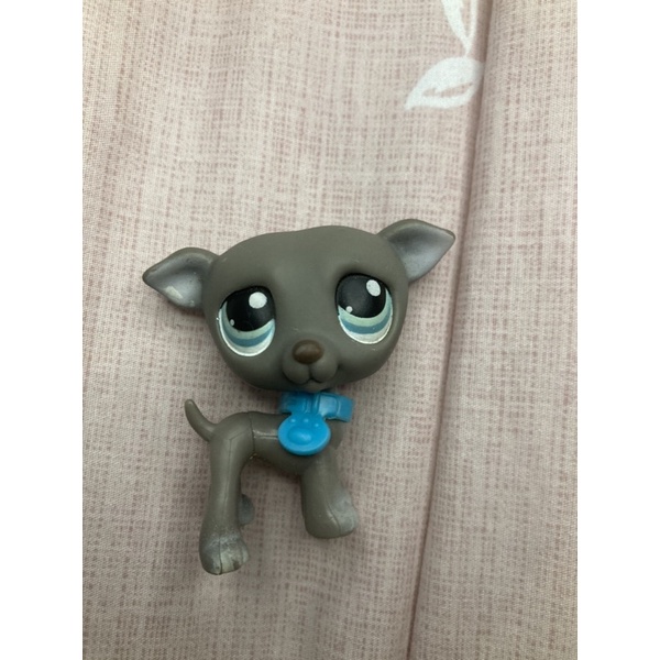 Littlest Pet Shop Lot Greyhound Dog #507 #875 Authentic Lps