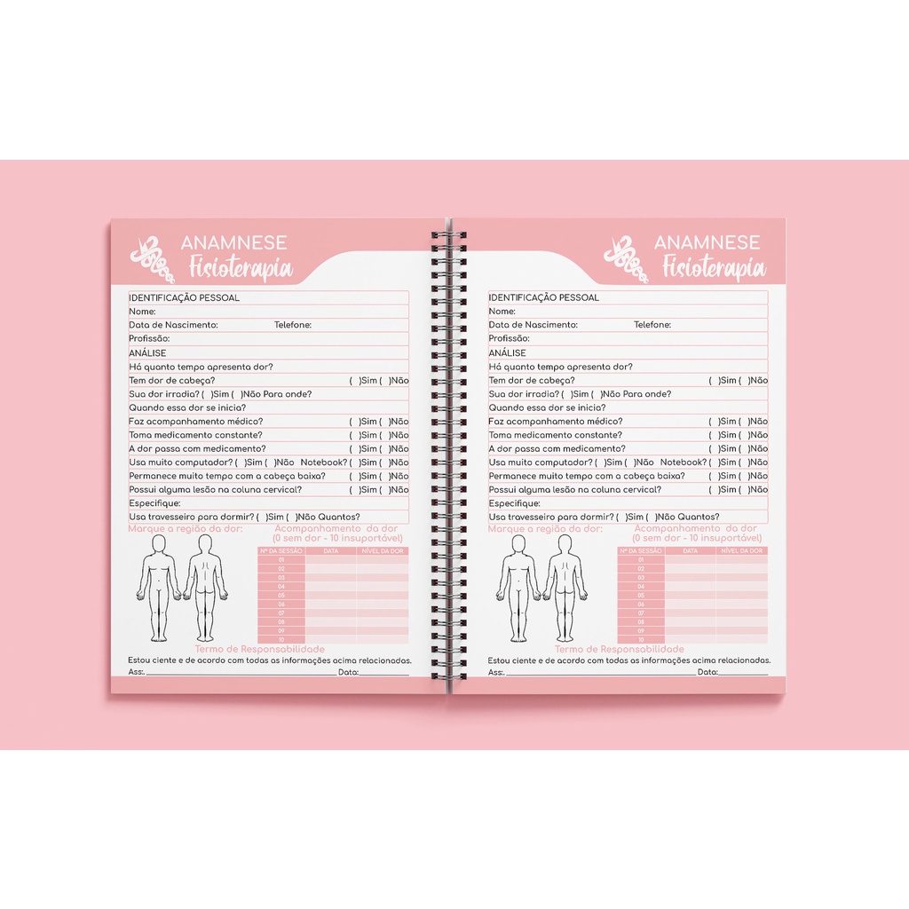 Caderno de Anamnese Fisioterapia