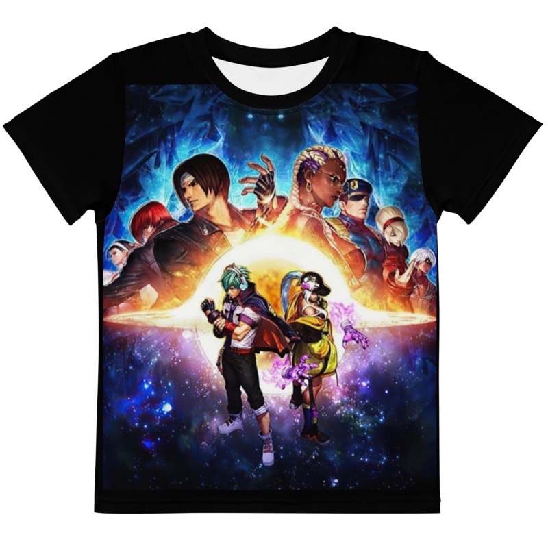 Camiseta The King of Fighters XV KOF Camisa de Games Sublimação Total ...