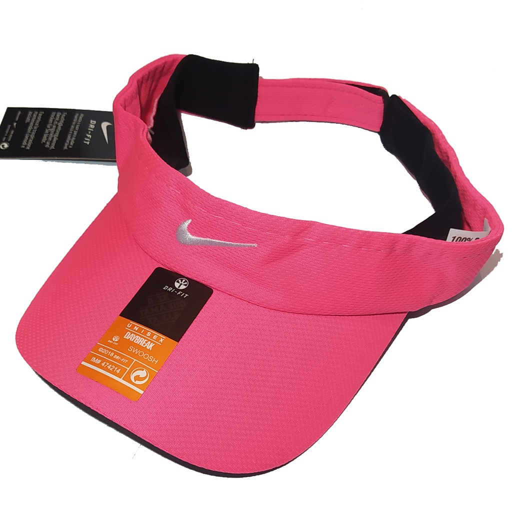 Viseira nike rosa store pink