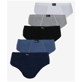 Kit 7 peças Cueca Masculino Adulto 100% algodão Modelo Slip/Normal/Tradicional
