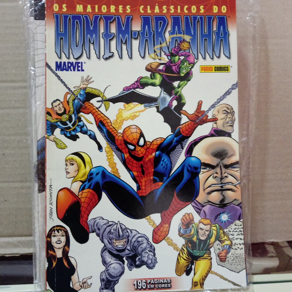 HQ Homem Aranha - Os Maiores Clássicos do Homem Aranha | Shopee Brasil
