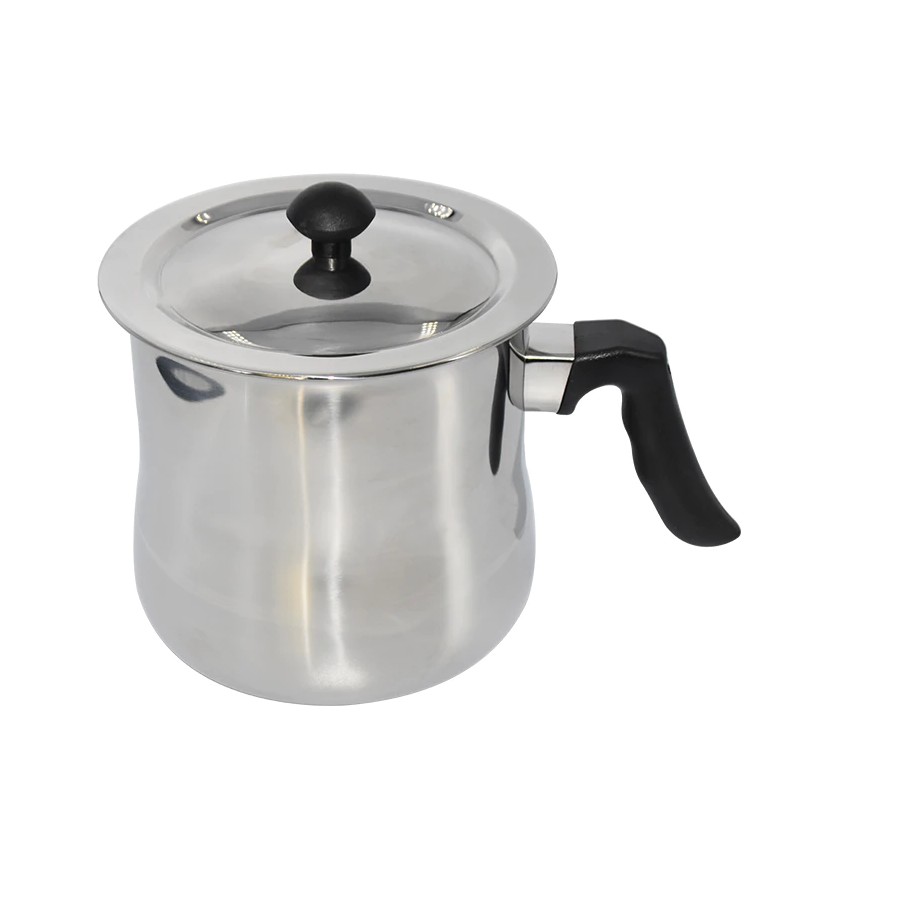 Leiteira Aço Inox 2 Litros com apito