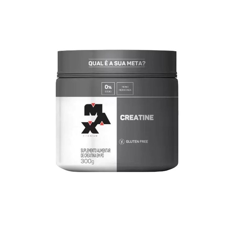 Creatina MAX TITANIUM 300g | Shopee Brasil