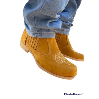 Bota Texana Country Wester Couro Legítimo Super Macia Vida Roça Cavalo Rodeio + Oferta