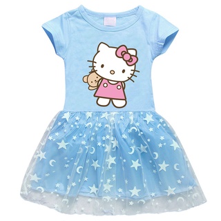 Vestido Hello Kitty Estampado Florido Kawaii Moda Japonesa, Roupa Infantil  para Bebê Hello Kitty Nunca Usado 85833894