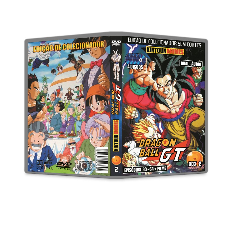 Dragon Ball Gt Série Completa E Dublada Em Dvd (dual- Áudio