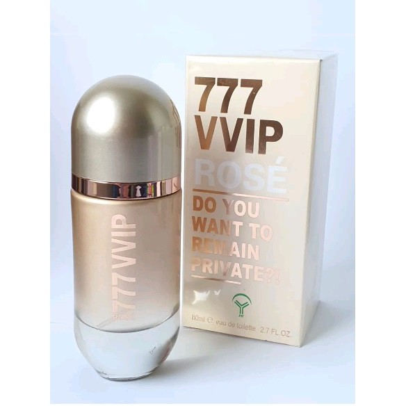 Perfume 212 Vip Rose 777 com 80ml Nyc