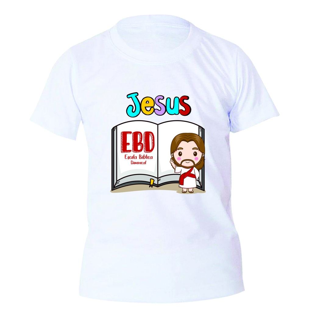 Camiseta Infantil Frases Biblica