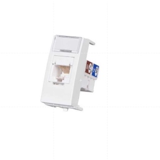 Kit 15 Módulo Tomada Rede RJ45 CAT5e Informática Sleek MarGirius