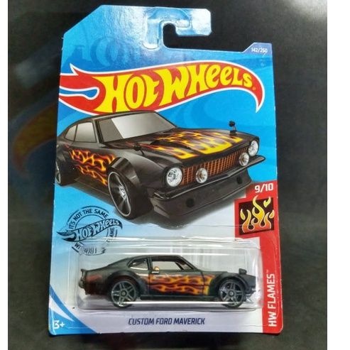 Carrinho Hot Wheels Custom Ford Maverick Flames Mattel na Americanas  Empresas