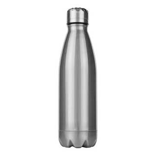 Garrafa Squeeze  Térmica Inox 1.Litro Academia Viagem Isolado Com Parede Dupla Quente Frio
