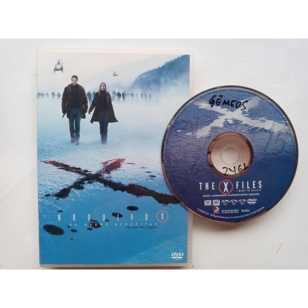 DVD Arquivo X Eu Quero Acreditar Original Seminovo