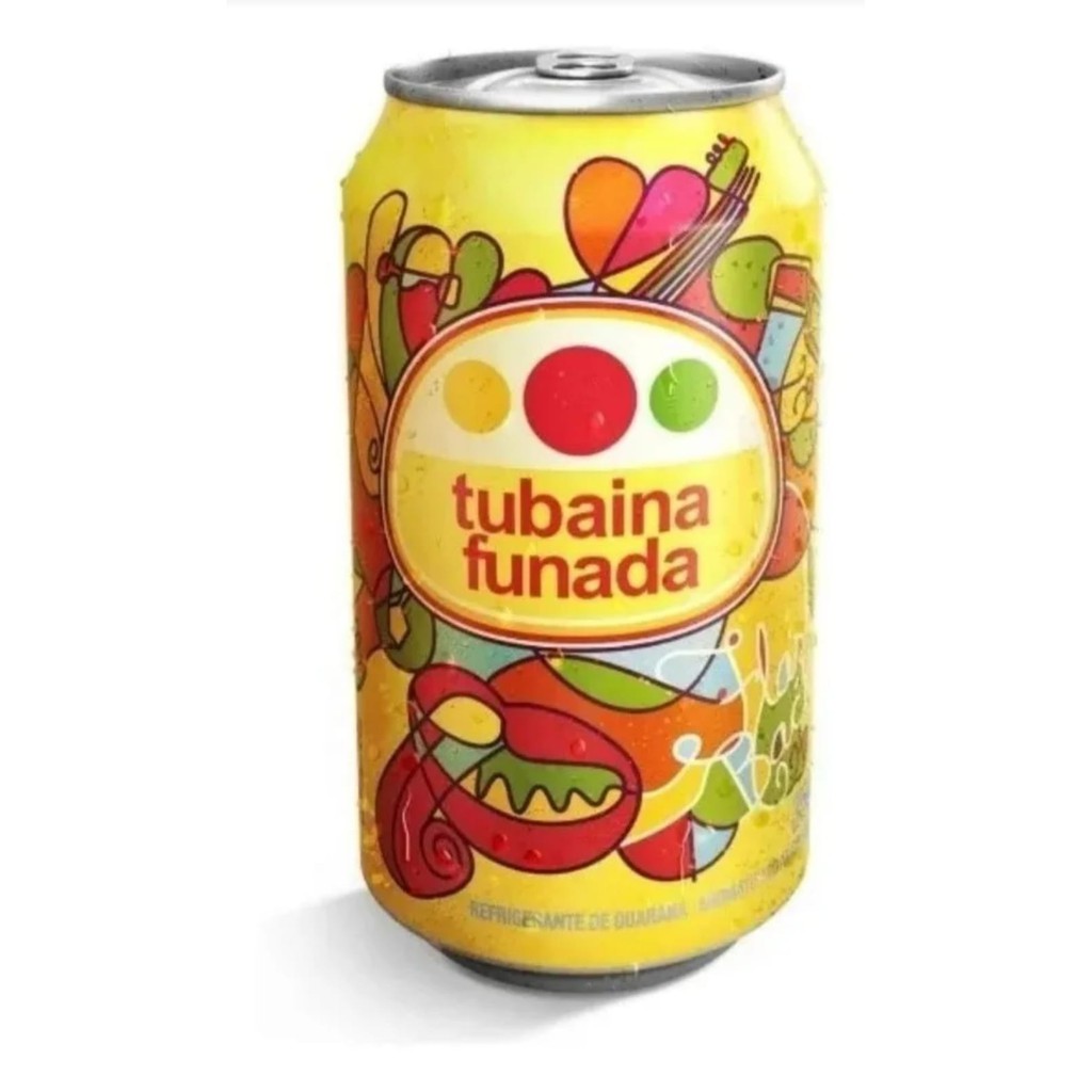 Refrigerante Tubaína Funada Lata 350ml | Shopee Brasil